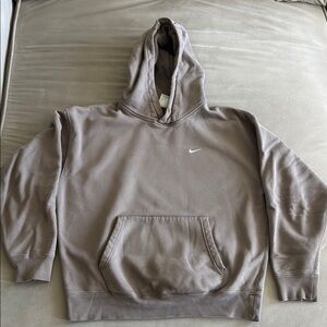Nike Gray Sweatshirt Hoodie Casual Comfort